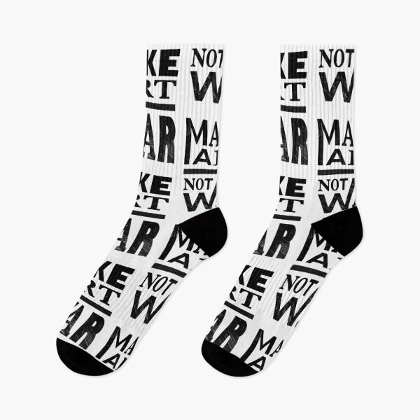 Item preview, Make Art – Not War designed and sold by NCZKI.