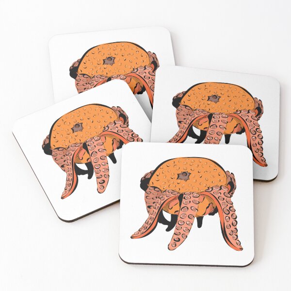 Item preview, Octopus Orange sea fruit designed and sold by Flag75.