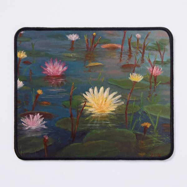 Item preview, Waterlilies Days End designed and sold by KarenZuk.