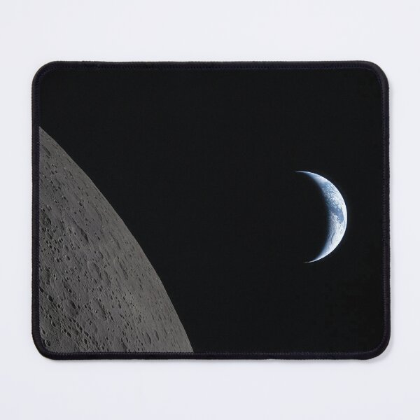 Item preview, Crescent Earth from the Moon designed and sold by astro-space-tees.