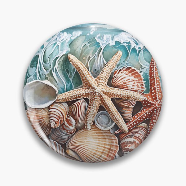 Item preview, Seashell Treasures on Beach B designed and sold by Jean Plout.