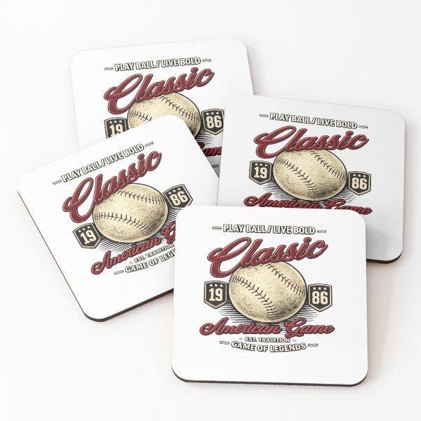 Item preview, Vintage Baseball Classic Sticker – American Game Retro Sports Typography Design designed and sold by IconicDesignsXd.