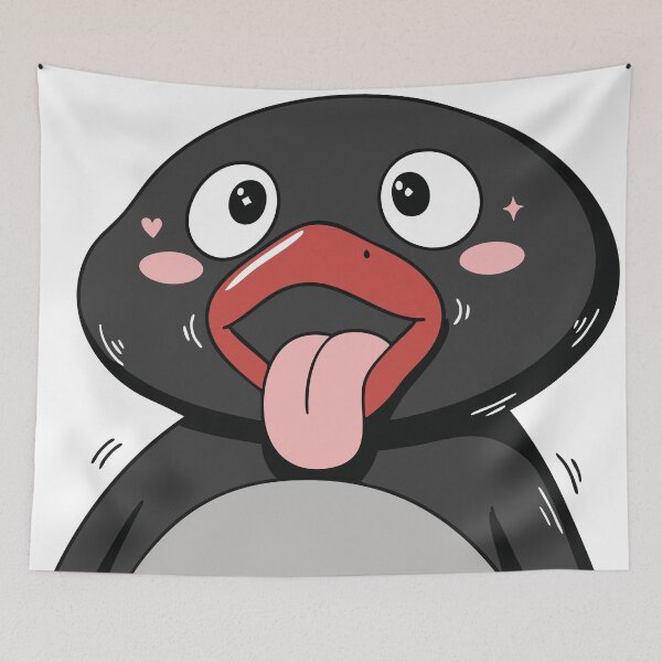 Item preview, Cute Derpy Penguin designed and sold by DVNarts.