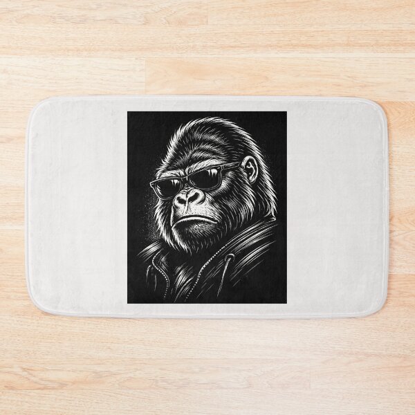 Item preview, Funny Gorilla Wearing sunglasses  with attitude designed and sold by erozzz.