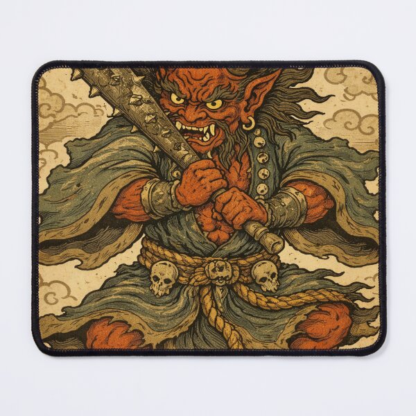 Item preview, Oni Warrior with Club designed and sold by kaxoniver.
