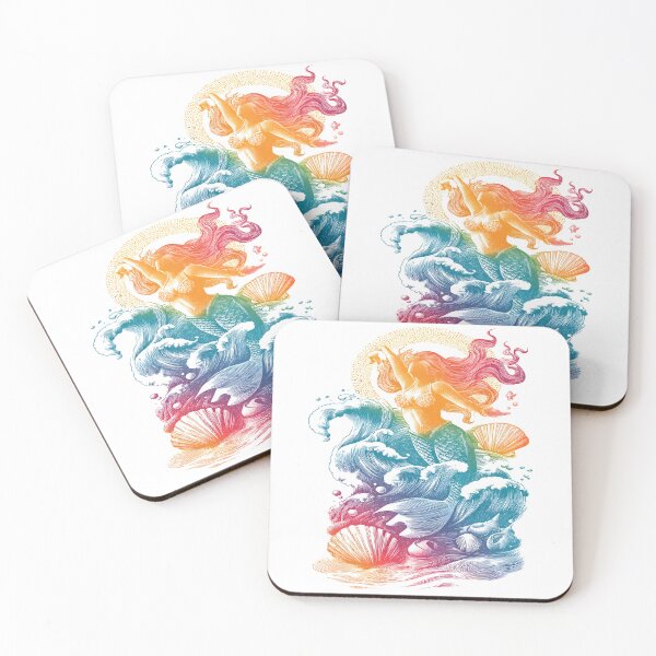 Item preview, Mermaid Rainbow Dreams | Ocean Aesthetic Tee designed and sold by RBToper.