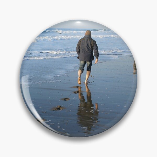 Item preview, Fleeting Footprints at Widemouth Bay, Cornwall – Reflections on a Winter Beach designed and sold by Richard Brookes Photography.