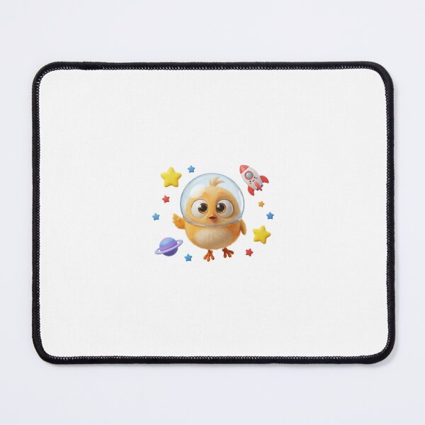 Item preview, Bibi The Chick — Baby Bird Astronaut in Space designed and sold by TinyNestCo.