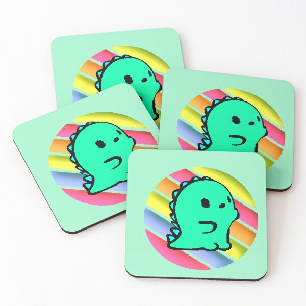 Item preview, Cute Colorful Dinosaur Kawaii Design Adorable Animals Fun and Cheerful Gift designed and sold by AstronautMerch.