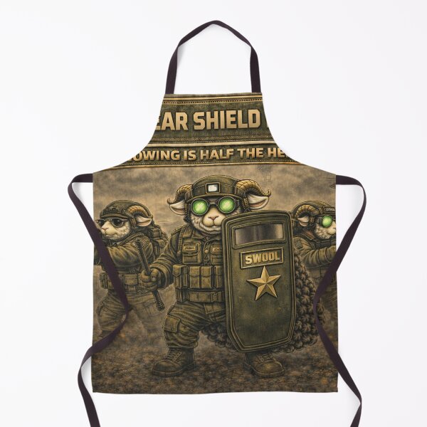 Item preview, The Shear Shield Initiative – Sheep-I Joe Defense Squad Parody designed and sold by Thpoar.