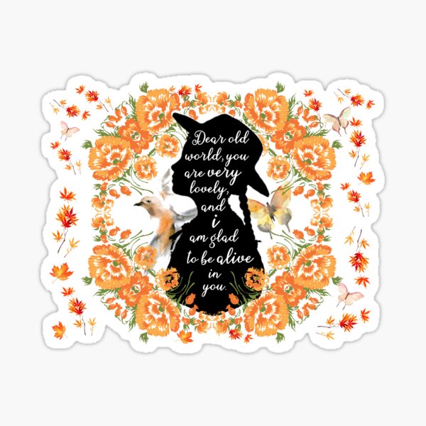 Anne Quote Sticker