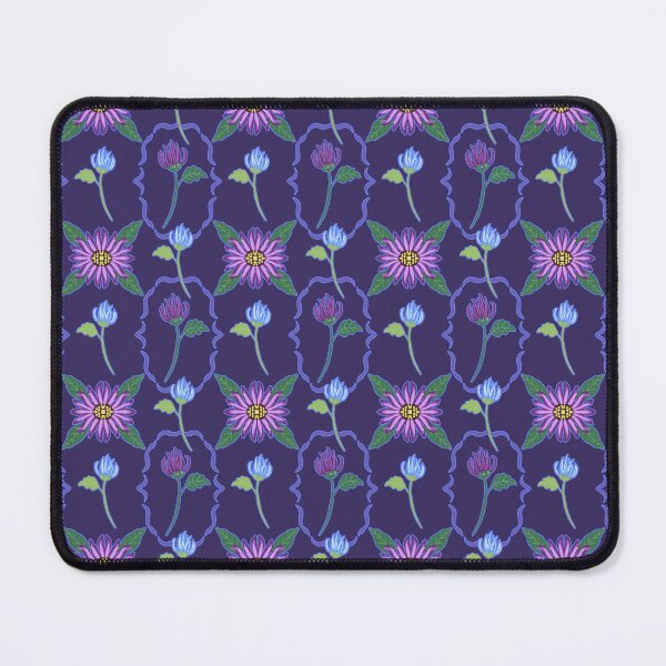 Item preview, Purple Floral Seamless Pattern with Wildflowers designed and sold by thanratdesign.