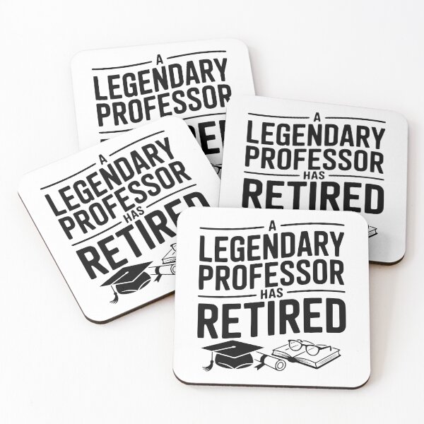 Item preview, A Legendary Professor Has Retired designed and sold by Frank Ring.
