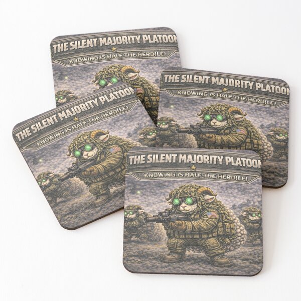 Item preview, The Silent Majority Platoon – Sheep-I Joe Stealth Unit Parody designed and sold by Thpoar.