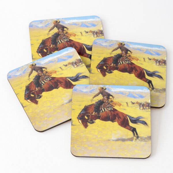 Item preview, Western Vintage Style Bucking Horse Cowboy for Rodeo Fans designed and sold by RickE.