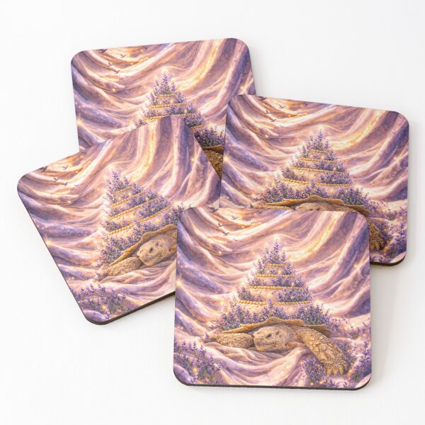 Item preview, Lavender Gold Dreams Birthday cake Sulcata tortoise designed and sold by Sulcata Studio.