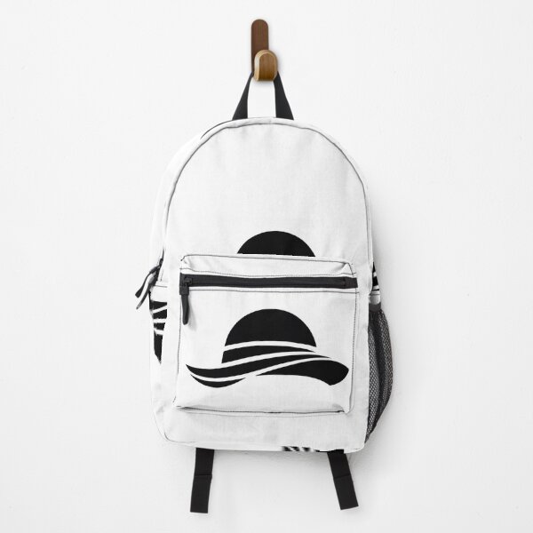 Item preview, Silhouette of a straw hat (black and white ver) designed and sold by Moonshroomarts.