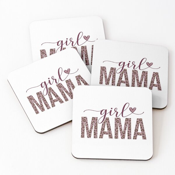 Item preview, Girl Mama Leopard Print Heart designed and sold by ShopVelona.