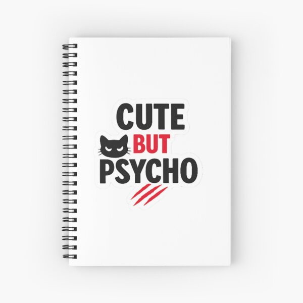 Item preview, Cute But Psycho Cat designed and sold by WellN.