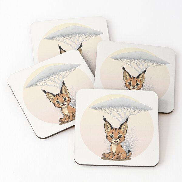 Item preview, Gentle Savannah Stories – Little Caracal Grace designed and sold by Safe-L-World.