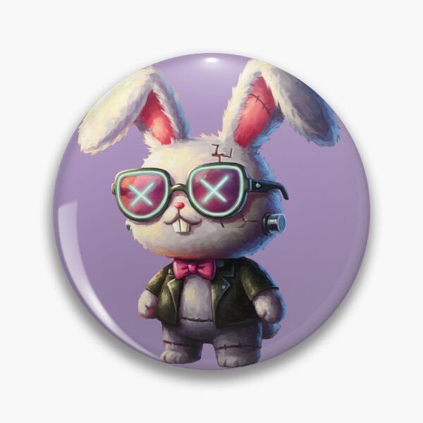 Item preview, Frankenpetz Bunnyz - Dapper X-Vision Bionic Bunny (Unit #08) designed and sold by Frankenpetz.