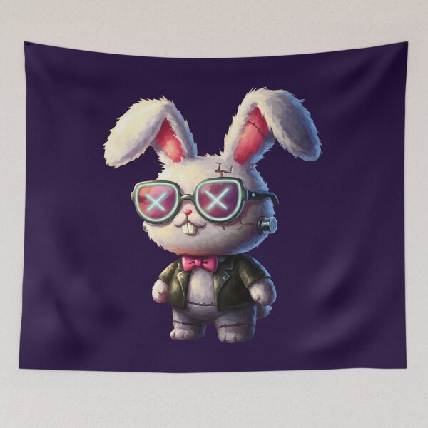 Item preview, Frankenpetz Bunnyz - Dapper X-Vision Bionic Bunny (Unit #08) designed and sold by Frankenpetz.