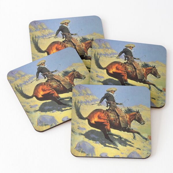 Item preview, The Cowboy - Western Vintage Style Bucking Horse Cowboy for Rodeo & Western Fans designed and sold by RickE.