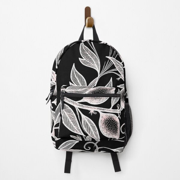 Item preview, Noémie – Black & White Botanical Pattern designed and sold by Le royaume des fleurs.