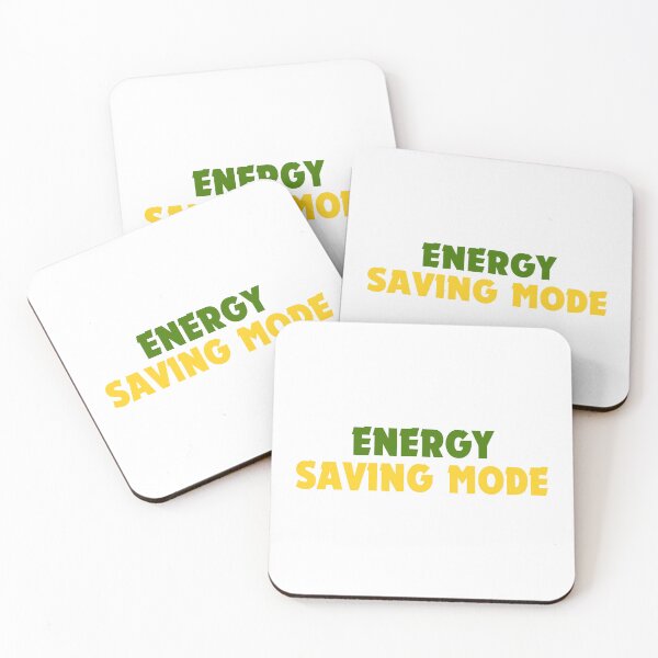 Item preview, Energy Saving Mode Funny Minimalist Design designed and sold by DomKo10.