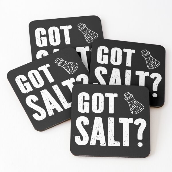 Item preview, Got Salt Funny Supernatural Hunter Humor designed and sold by Say It With Ink.