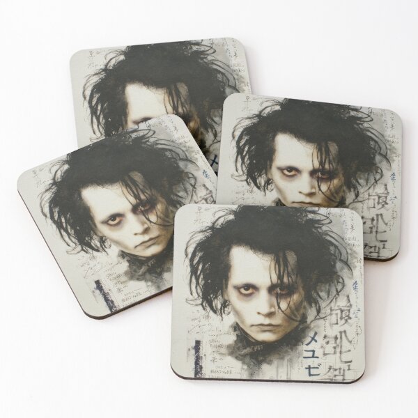 Item preview, Scissorhands Sumi-e  designed and sold by AnimeArsenalPrints.