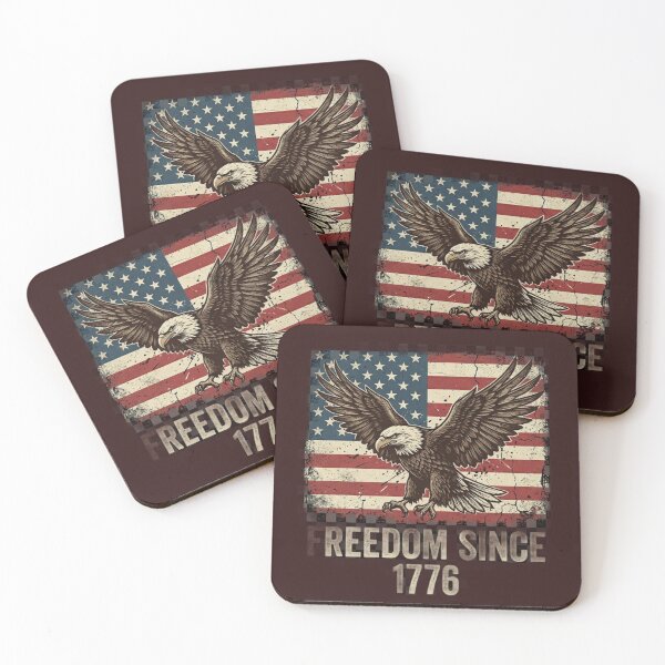 Item preview, Patriotic Choice: Vintage Freedom Since 1776 Eagle Design designed and sold by Sarvionstudio.