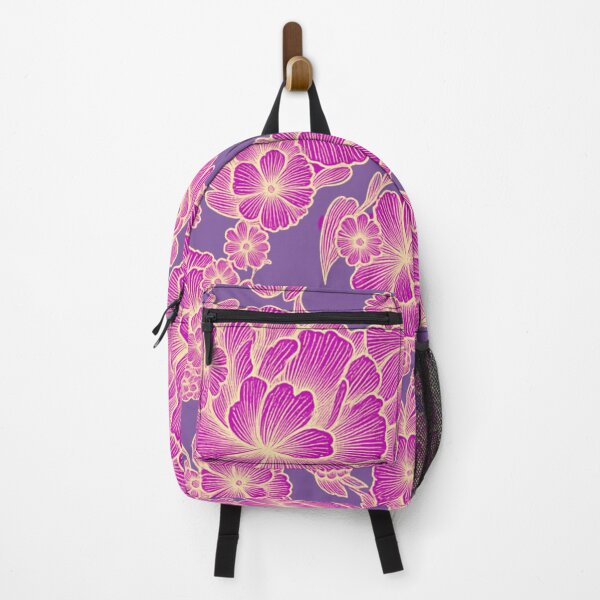 Item preview,  Daisy – Pink Baroque Floral Pattern designed and sold by Le royaume des fleurs.