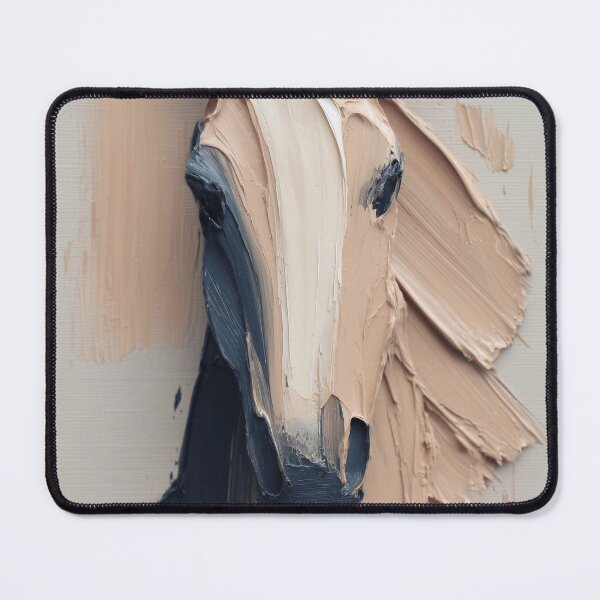 Item preview, Abstract Horse in Thick Brushstrokes designed and sold by lautir.