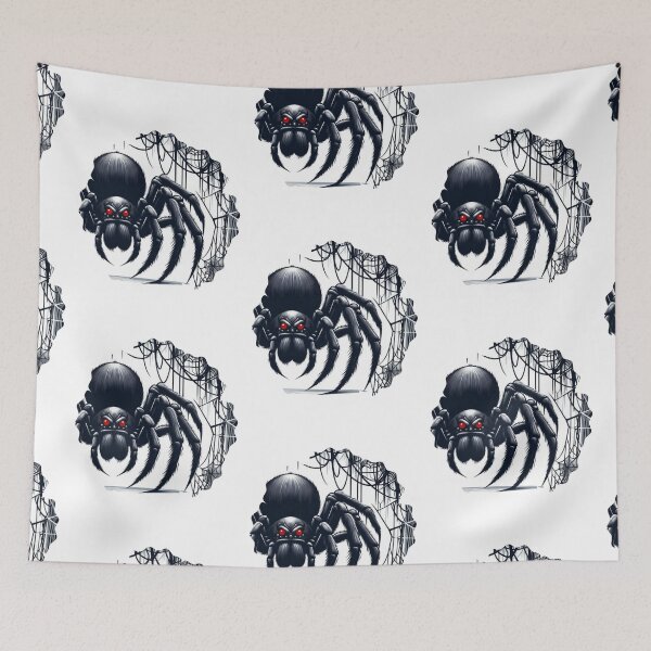 Item preview, Creepy Black Spider Gothic Design designed and sold by Szpaku desart .