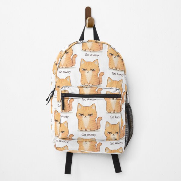 Item preview, Go Away Cat | Cute Kawaii Aesthetic | Grumpy Mood Design designed and sold by The Mood Index.