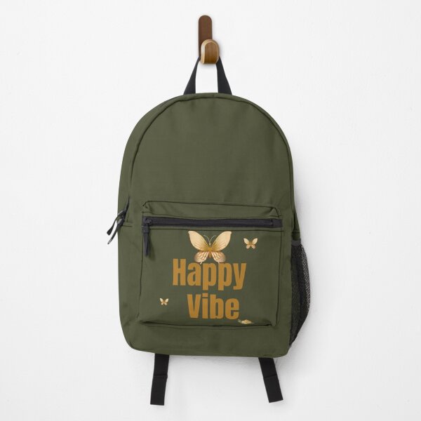 Item preview, Happy Vibe Butterfly Aesthetic Positive Quote designed and sold by PrataeAesthetics.
