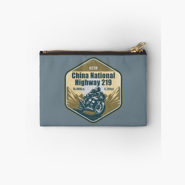 Item preview, G219 Highway Kunlun China Biker Badge designed and sold by CynthiaGraphics.