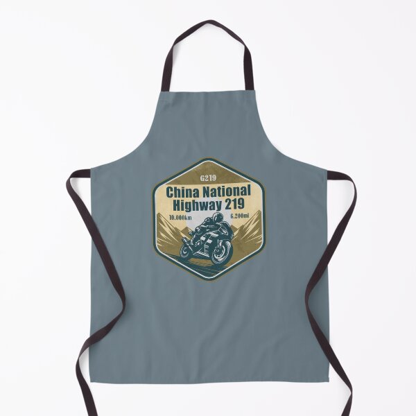 Item preview, G219 Highway Kunlun China Biker Badge designed and sold by CynthiaGraphics.