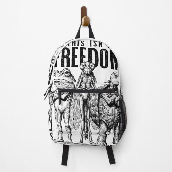 Item preview, Frog Dragonfly Turtle Subtle Political Humor Animals designed and sold by GrandeDuc.