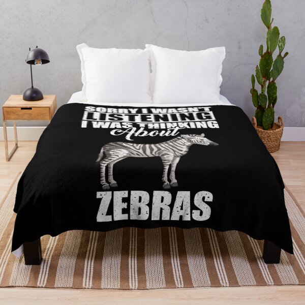 Item preview, Sorry I wasn't Listening Thinking About Zebras  designed and sold by GabbyKash.