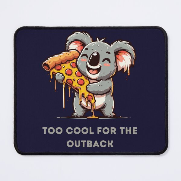 Item preview, Too Cool For The Outback Koala With Pizza Wildlife Adventures in Australia: Meet the Koala designed and sold by MalwasBasket.