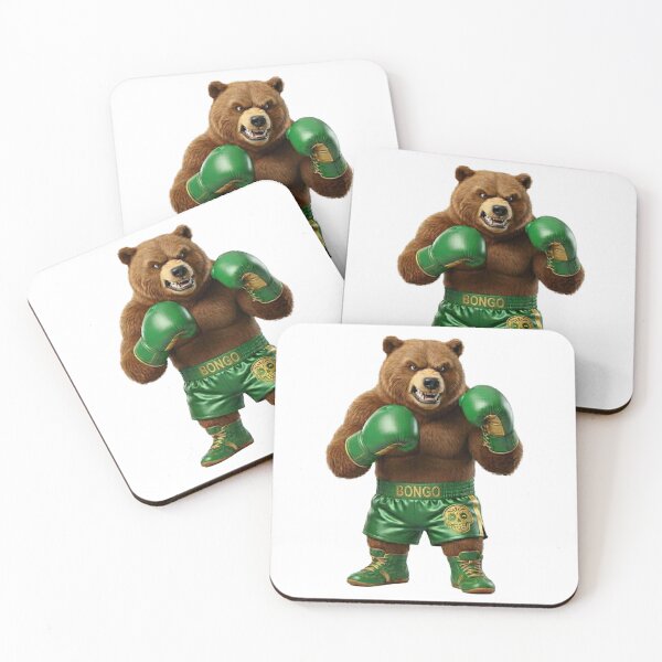 Item preview, Bongo the bear (Boxe) designed and sold by GiEsse Store.