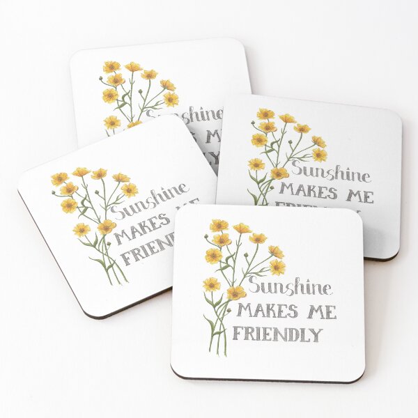Item preview, Sunshines Make me Friendly Buttercup Flowers  designed and sold by NaughtyFlorals.