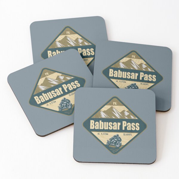 Item preview, Babusar Pass Himalaya Pakistan Biker Badge designed and sold by CynthiaGraphics.
