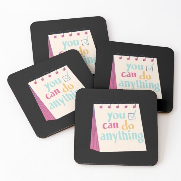 Item preview, You Can Do Anything Shirt, Motivational Notebook Design Tee, Positive Affirmation Shirt, Cute Study Inspiration Gift designed and sold by SOLIORA  ATELIER.
