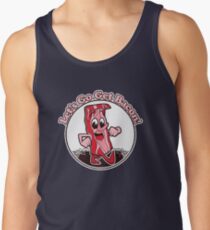 Retro Bacon Design "Let's Go Get Bacon!" Tank Top