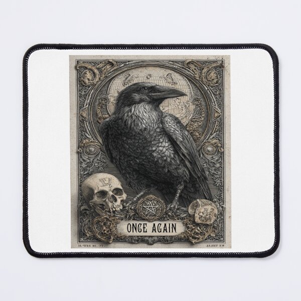 Item preview, Once Again – Ominous Raven Tarot Card Design designed and sold by Ignorant-Artist.