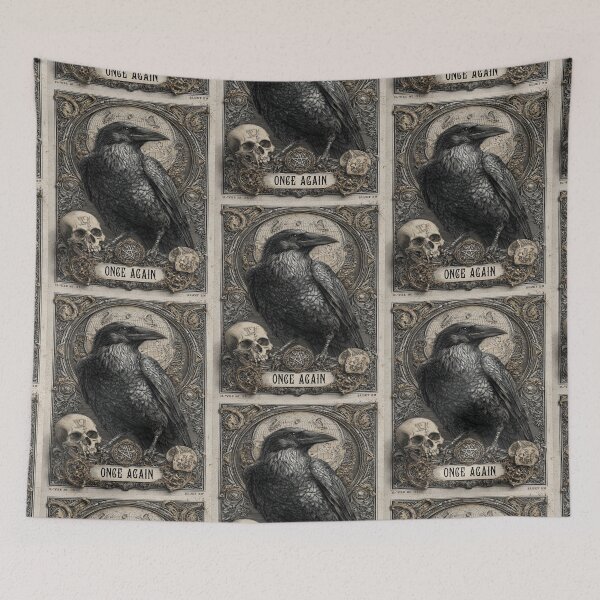 Item preview, Once Again – Ominous Raven Tarot Card Design designed and sold by Ignorant-Artist.