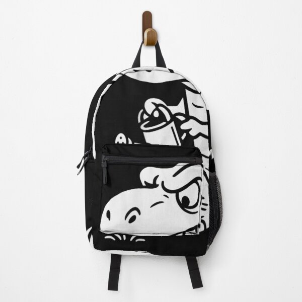 Item preview, Funny Grumpy T-Rex Dinosaur Gardening Holding Watering Can Cute Floral Illustration designed and sold by Chaya Reid.